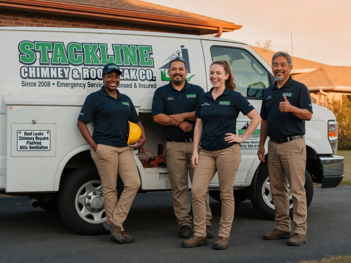 Chimney flashing repair company in Princeville, HI